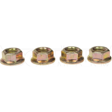 Dorman Flange Nut, 3/8"-16, Steel, Grade 8, Zinc Plated 962-012D